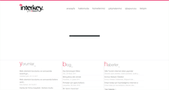 Desktop Screenshot of interkey.com.tr